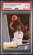 2014 Rittenhouse Wnba #15 Sasha Goodlett PSA 8 Chicago Sky