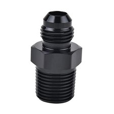 6AN Male Flare to 3/8" NPT Pipe Fitting Adapter 6AN to 3/8 NPT Straight