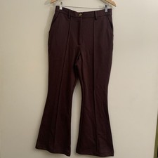 Urban Outfitters Brown Flared Pants Stretch Large