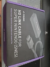 Pound Technology HD Link Cable For Super Nintendo SNES *Open Box*