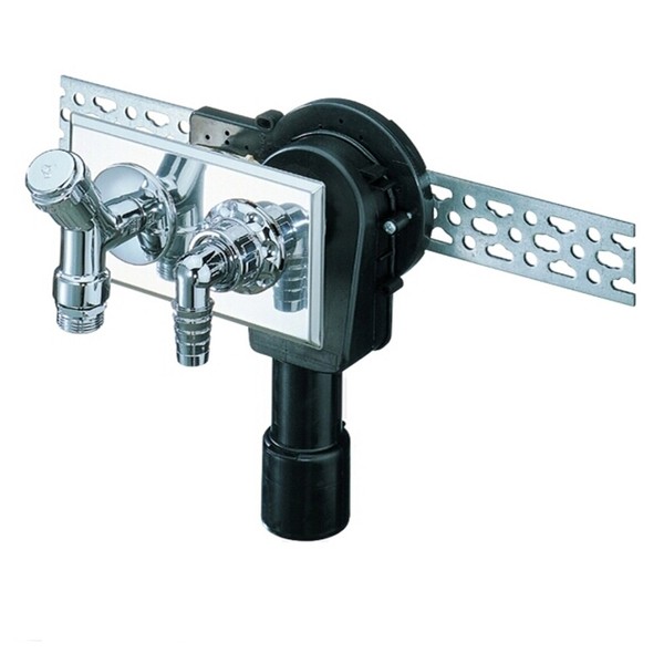 Dallmer Wandeinbau-WaschgeräTe-Siphon 406, Dn 40/DN 50 Wm-Siphon GeräTeventil-image