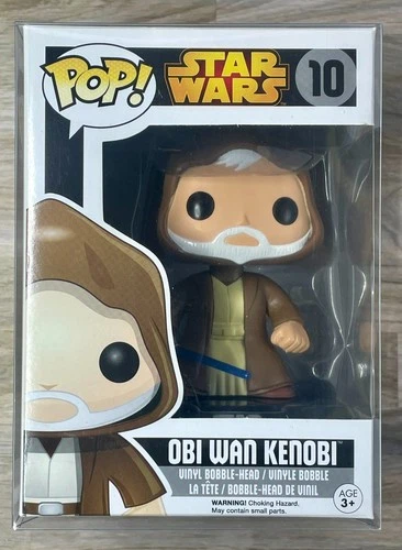 Funko POP! - Star Wars - Obi Wan Kenobi #10 - NIB w/ Protective Case