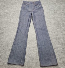 Vintage 70s Wrangler Cowboy Cut Jeans 27x34 Made USA Talon Zip Western Denim