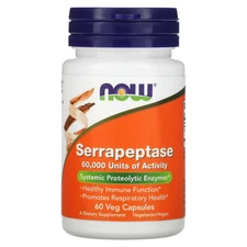 Serrapeptase, 33 mg, 60 Veg Capsules