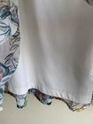 Christopher & Banks Floral Maxi Skirt Sz.L Ruffled Hem Lined Chiffon Spring  — photo 8