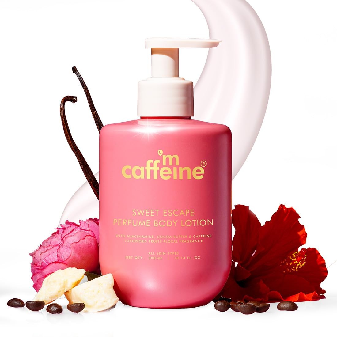 mCaffeine Sweet Escape Perfume Body Lotion - 300ml