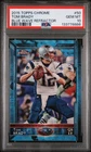 2015 Topps Chrome #50 Tom Brady Blue Wave Refractor PSA 10