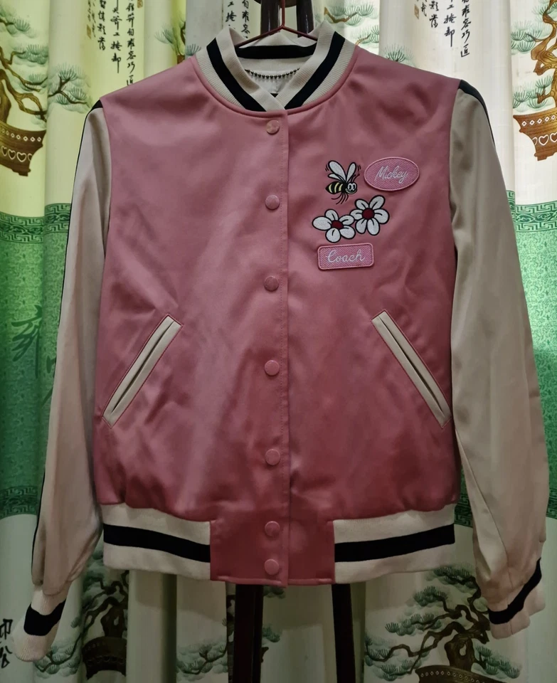 Coach x Disney Mickey Mouse Embroidered Souvenir Jacket 100 Years Souvenir - Image 1 of 4