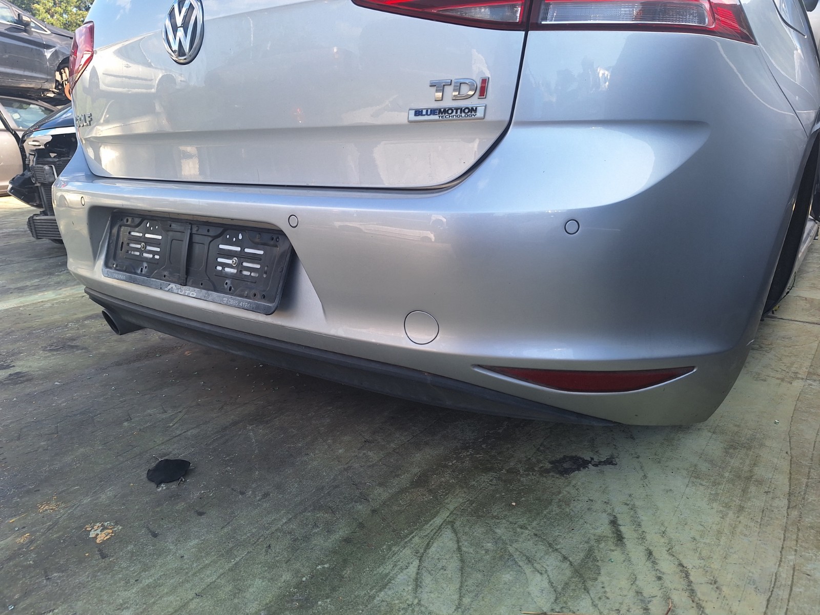 PARAURTI POSTERIORE COMPLETO PER VOLKSWAGEN Golf 7 Berlina (12 )