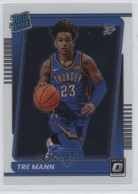 2021-22 Panini Donruss Optic Rated Rookie Tre Mann #168 0x5t