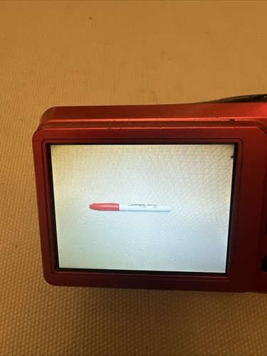 GE a1455 Digital Camera Red *Read - Picture 6 of 9