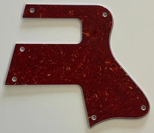 For Fit Les Paul Special Double Cut Style Guitar Pickguard 4 Ply Red Tortoise