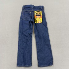 Wrangler Pro Rodeo Jeans Boys 8 Blue Cowboy Cut Heavyweight Denim 13MWZBP