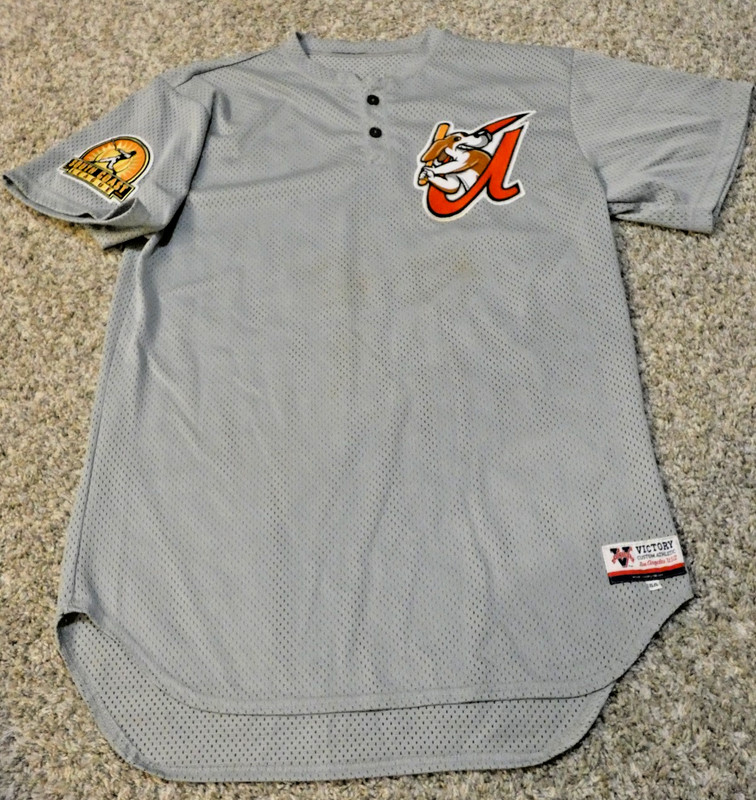 AIKEN FOXHOUNDS -Game Worn Used JERSEY - South Coast League -Playing for Peanuts