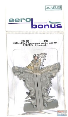 ARSAB320100 1:32 AeroBonus F-4B F-4N F-4J F-4S Phantom II US Navy Pilot &