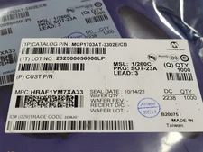 (50 PCS) MCP1703AT-3302E/CB MICROCHIP IC REG LIN 3.3V 250MA SOT23A-3 ROHS