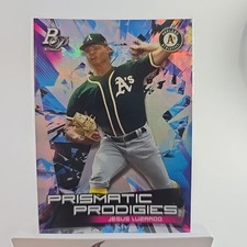 2019 Bowman Platinum - Prismatic Prodigies Jesus Luzardo #PPP-9 (RC) Oakland A's