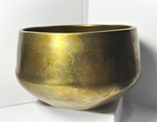 Handmade Tibetan Brass Singing Bowl Vibration Vibe Reiki Yoga Meditate India