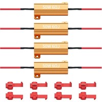 4 StüCk 50 W 6 Ohm LastwiderstäNde FüR Led-Blinker - Led-Lastwiderstandssat9595
