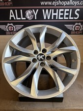 1 X PEUGEOT RCZ 19" SILVER SORTILEGE ALLOY WHEEL OEM 9673495677 5402EF 8.5J Et27