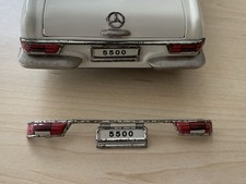 Schuco Real 5500 - R&uuml;cklichter mit Chromleiste / Original 50er / Blechspielzeug