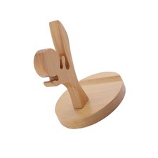 Mobile Phone Bracket Wooden Creative Fu Child Pattern Phone Stand Support