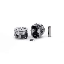 KB Piston Kit KB404KTM.020; 4.020" Bore -7.0cc Flat Top for Chevy 350 SBC