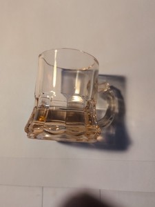 Vintage Pink Glass Tooth Pick Holder