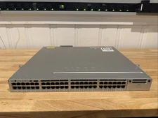 Cisco WS-C3850-48P-L Catalyst 3850 48-Port PoE+ Ethernet Switch Single PSU