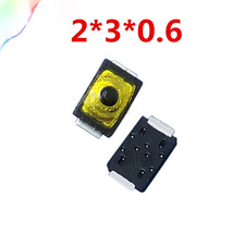 50Pcs Free Shopping 2*3*0.6 Mini Membrane Keyboard Touch Button Micro Switch Lit
