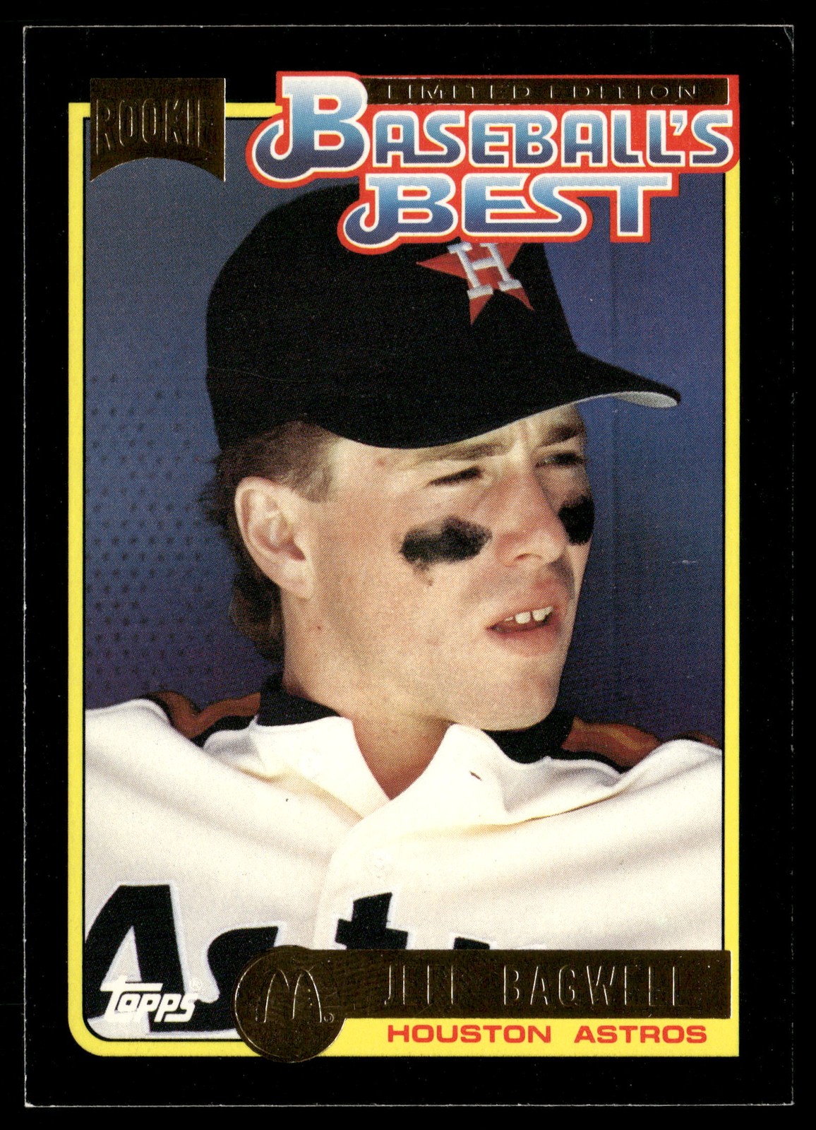 Jeff Bagwell #34 Baseball Cards 1992 Topps McDonald's Baseball's Best trading card — raw and PSA graded price guide