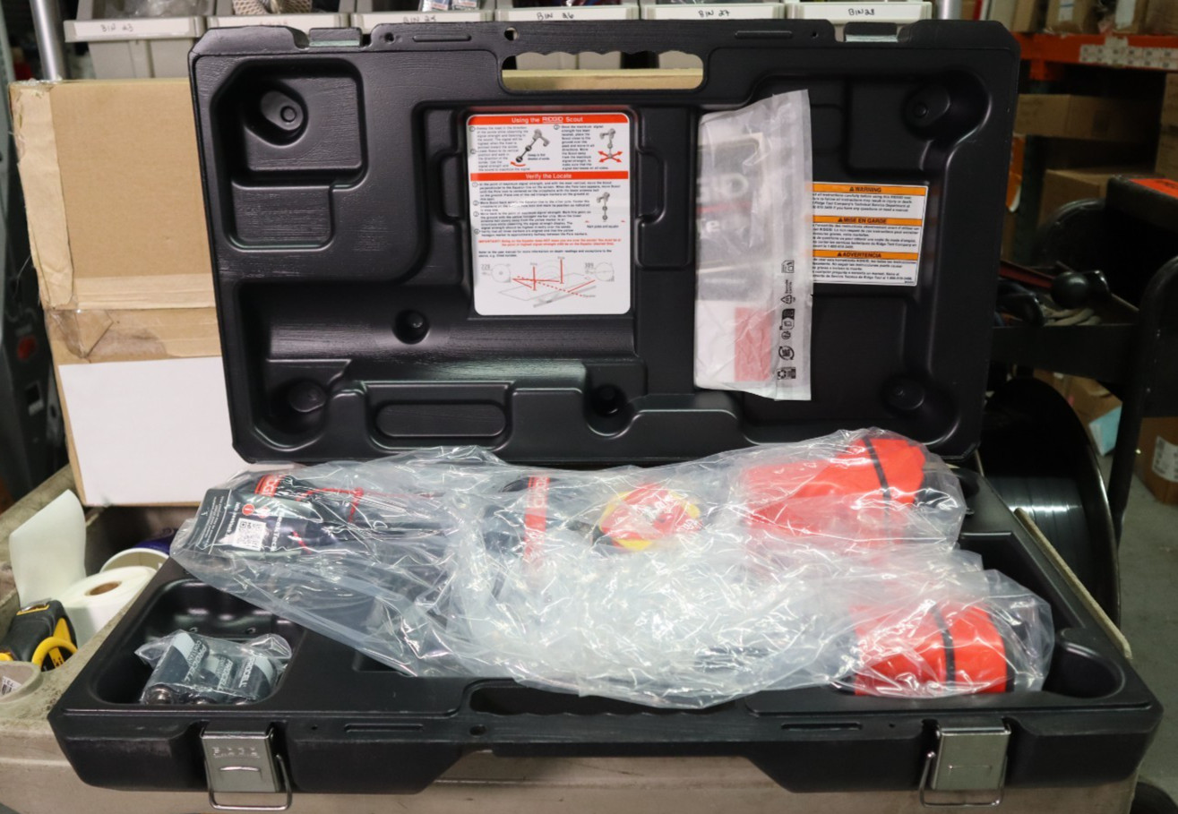 Ridgid 19238 NaviTrack Scout Underground Sonde & Cable Locator Battery Powered
