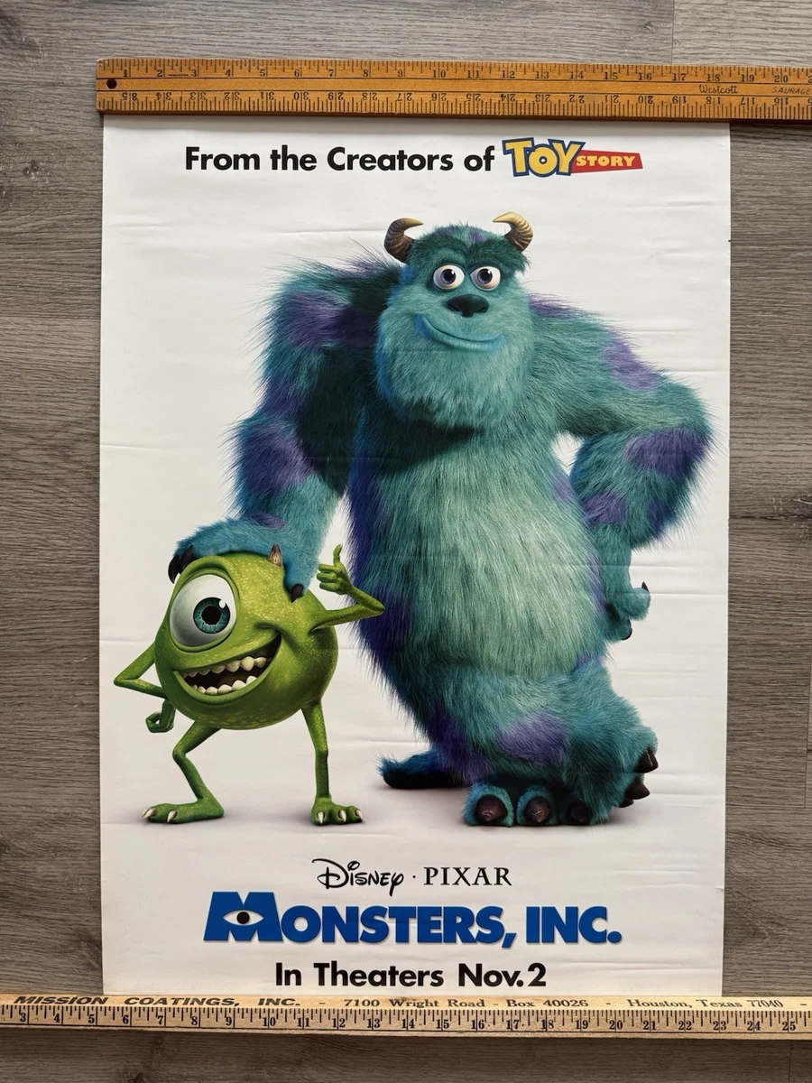 monsters inc poster products for sale | eBay