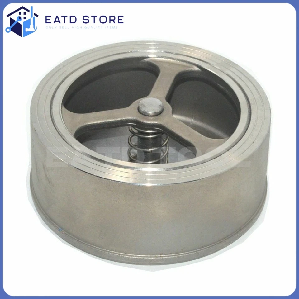 Válvula de retención de obleas DN15 - DN200 proceso de elevación de sílice tipo válvula unidireccional NUEVO Foto 3 de 4