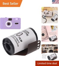 Professional 35mm Color Film with 8 Exposures - Ideal for Portraits and Action