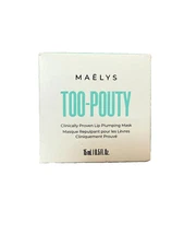 Maelys TOO POUTY Lip Plumping Mask .5 oz / 15 ml New in Box 0.5 oz