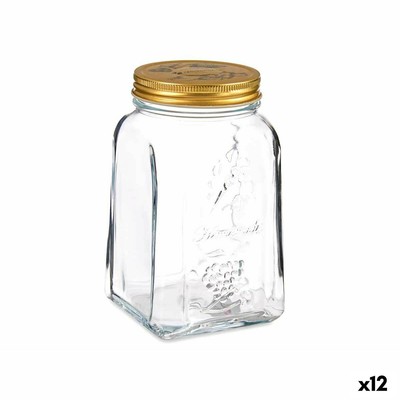 Topf Pasabahce Homemade Durchsichtig Gold 1 L [12 Stück]