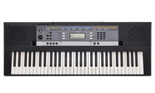 Yamaha YPT-240 Digital Keyboard, Schwarz, Inkl. Netzteil, Notenständer