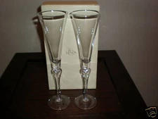 LENOX WEDDING PROMISES FLUTES NIB