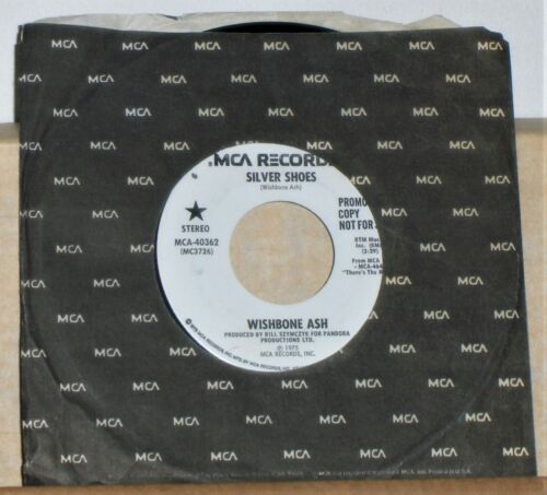 Wishbone Ash – Silver Shoes - 1975 Promo 45 Single Record Excellent - Picture 1 of 2