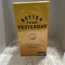 "Better Than Yesterday" Self Help 365 Daily Challenges Game