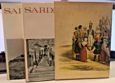 2 Bände Sardinien. Un popolo una terra Italienisches Verlagsinstitut, 1963