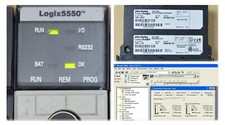 Allen Bradley 1756-L1/A W/ 1756-M2/A ControlLogix 5550 Tested Good VER. 13.34
