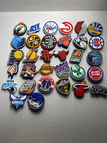Houston Rockets Basketball Keychain OR Shoe Charm - Picture 3 of 3
