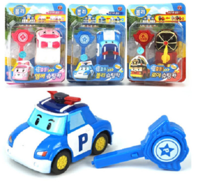 Robocar Poli Moving shooting car-Poli, Roy, Amber Random/korea toy