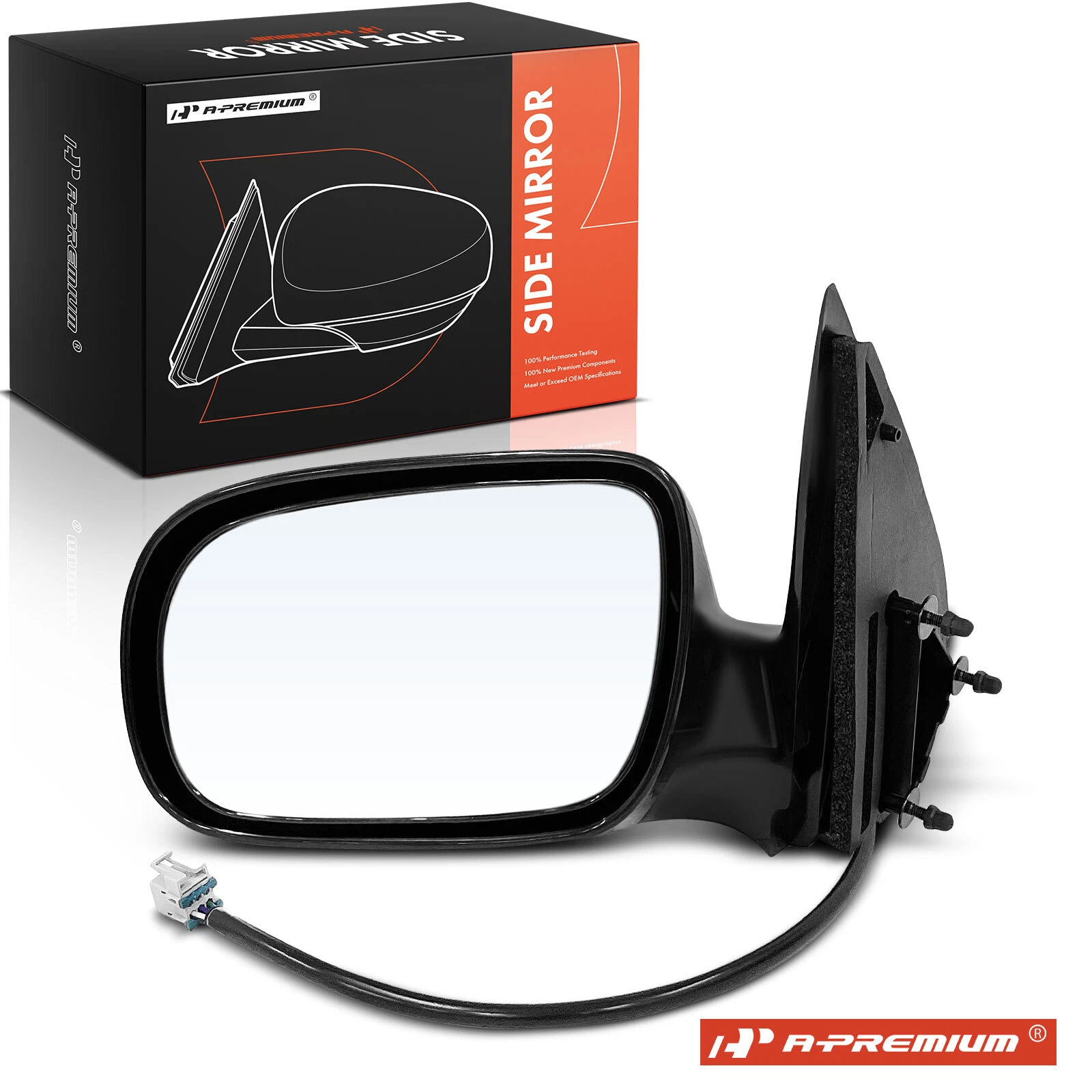 A-Premium Driver Power Mirror with Manual Folding for Chevrolet Venture Pontiac