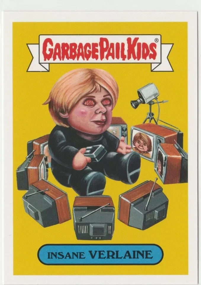 Insane Verlaine Garbage Pail Kids GPK 2017 Battle of the Bands #6b