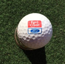 Ford Credit Logo Display Golf Ball Top Flite XL II VINTAGE 80s