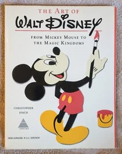 Vintage 1975 The Art Of Walt Disney by Finch New Concise Ed TPB 160 pp EUC