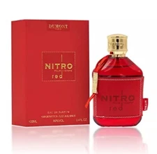 Nitro Red Pour Homme by Dumont Paris EAU DE PARFUM SPRAY 3.4 OZ for MEN